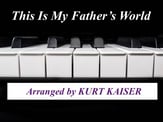 This Is My Father's World piano sheet music cover
